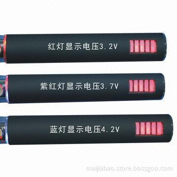 Electronic Cigarette Batteries, Ego-V Variable Voltage with LED Screen